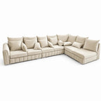 Arlo Open-End Corner Sofa – Plush Velvet - Nice Beds