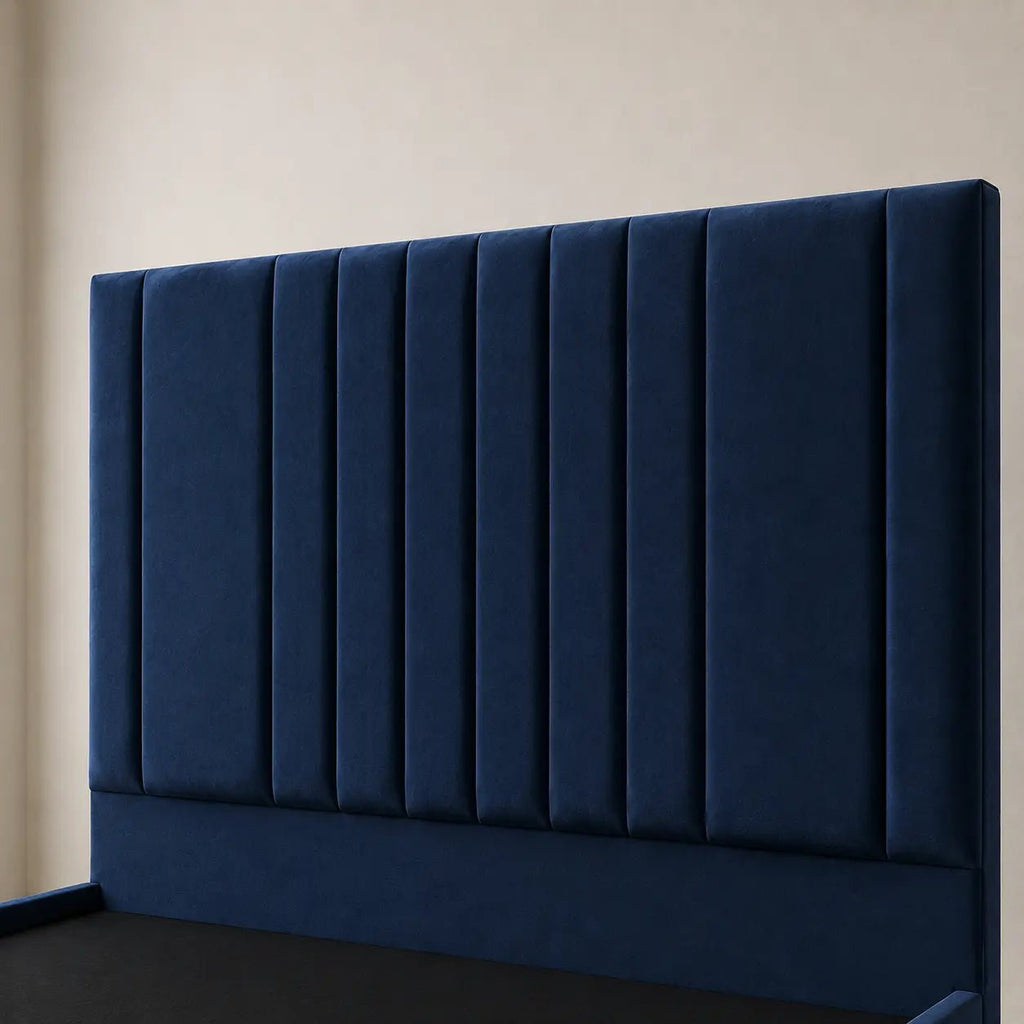 Aurelle Vertical Panel Bed Frame - Nice Beds