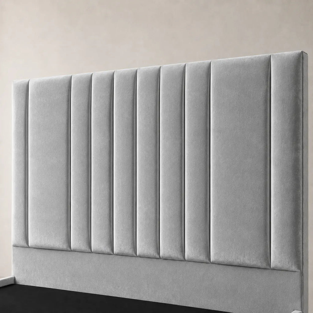 Aurelle Vertical Panel Bed Frame - Nice Beds