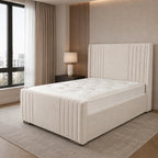 Kensington Luxe Panel Bed Frame with Optional Ottoman Storage - Nice Beds