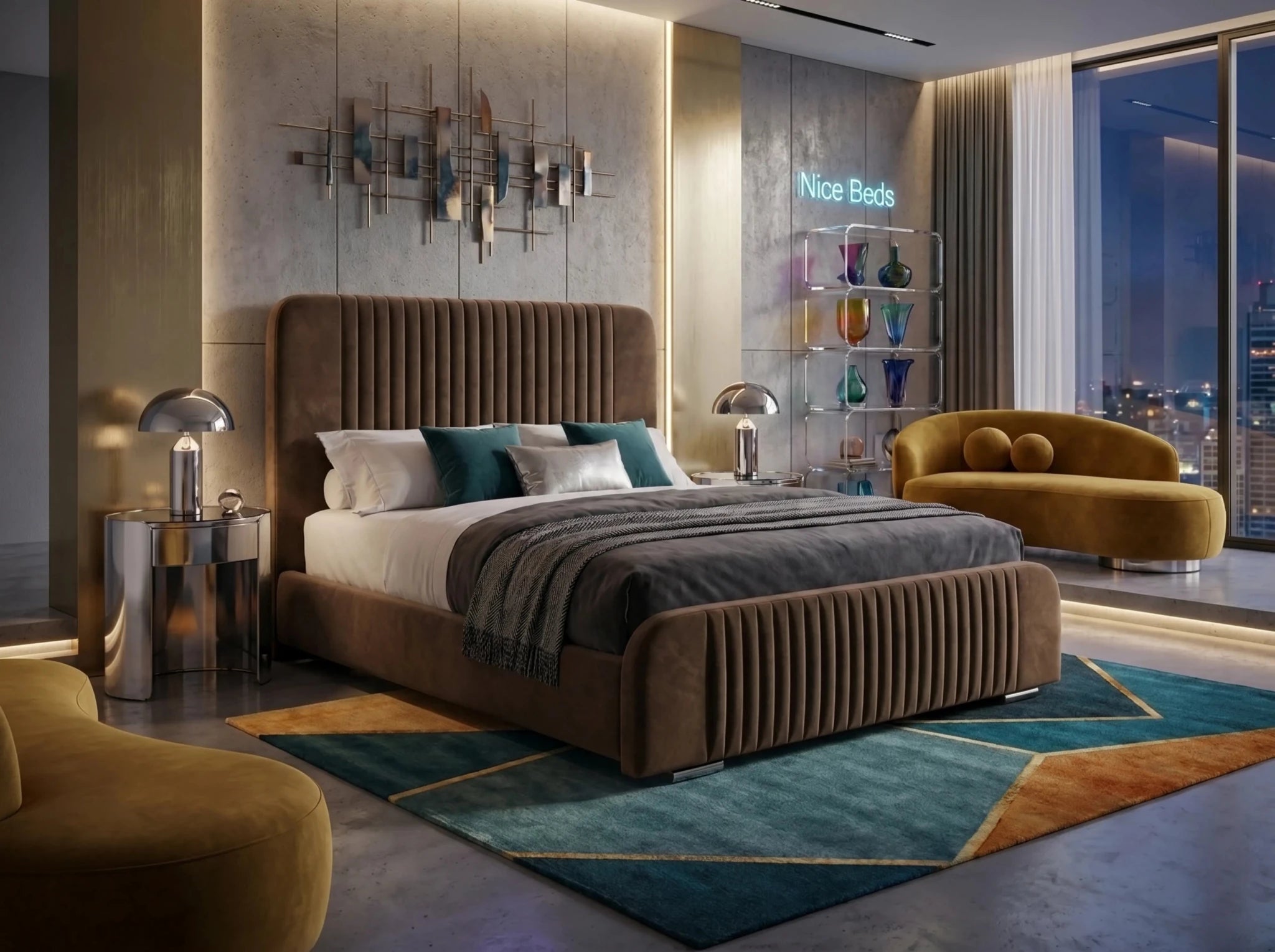 Lunaro Ottoman Bed - Transform Your Bedroom - Nice Beds