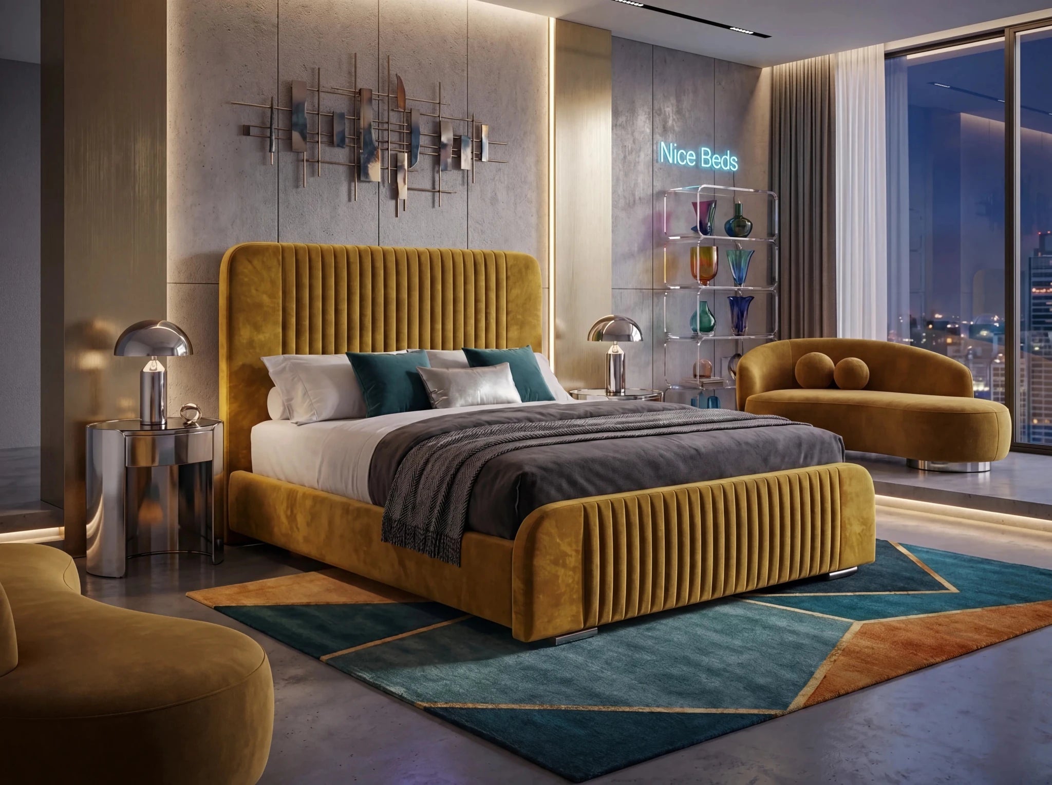 Lunaro Ottoman Bed - Transform Your Bedroom - Nice Beds
