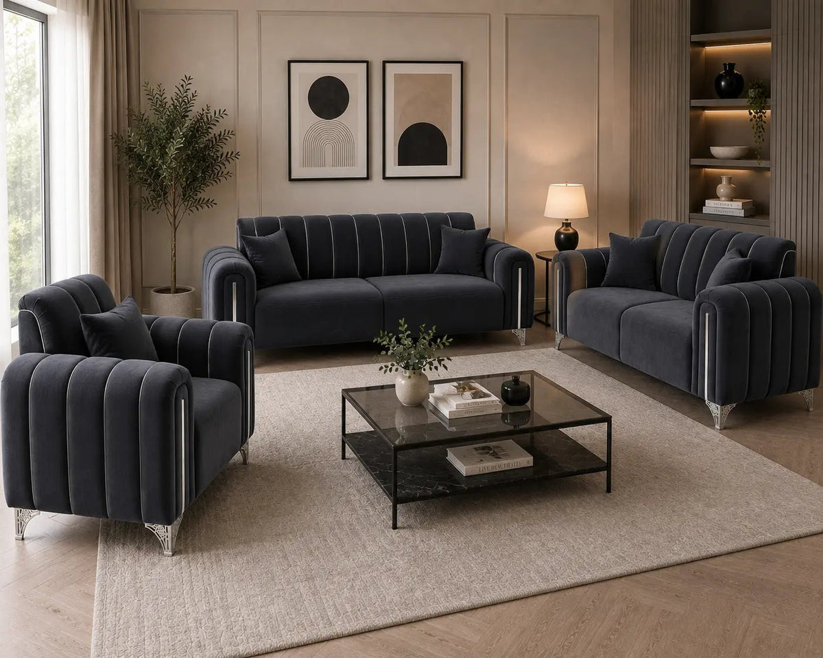 Luxury 1 Seater Panel Sofa Chair - Nice Beds