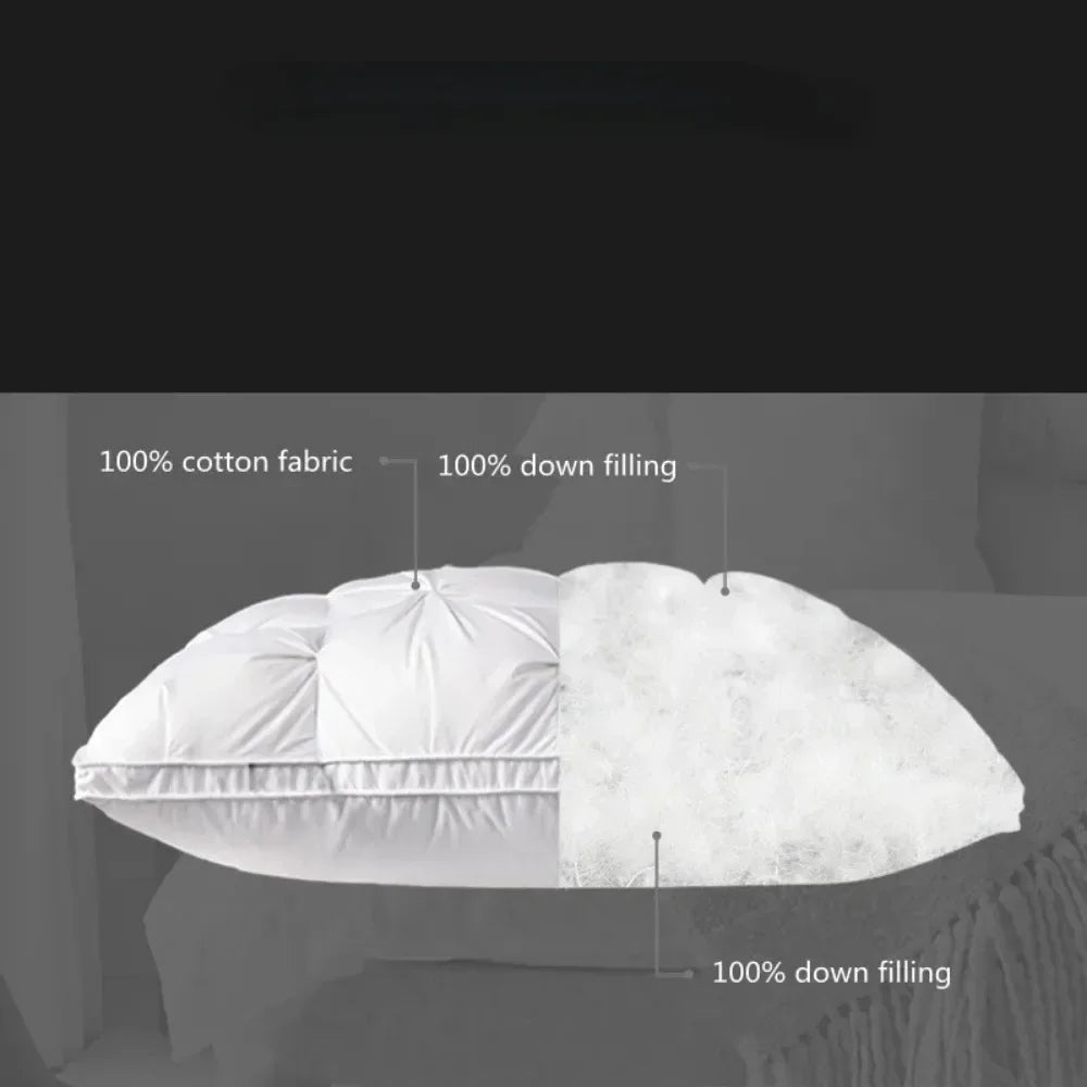 Luxury Hotel-Style Sleeping Pillow – Soft & Supportive - Nice Beds
