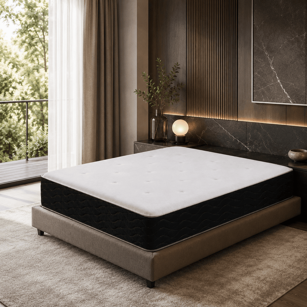 Nice Beds 12 Inch Medium Firm Memory Foam Spring Mattress - Nice Beds