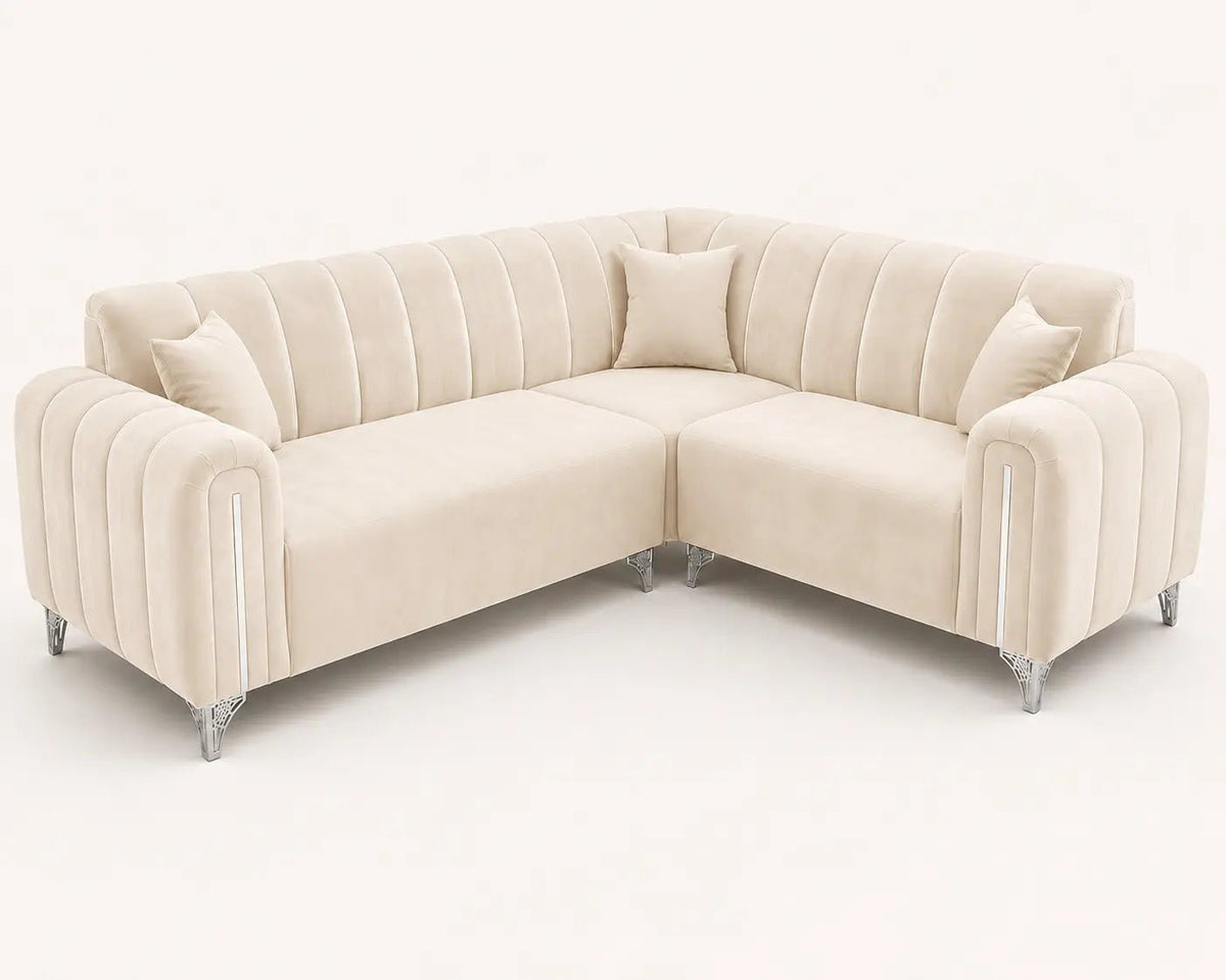 Valmere Plush Velvet Sofa Collection - Nice Beds