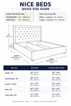 Velora Chesterfield Ottoman Storage Bed - Nice Beds