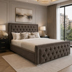Velora Upholstered Bed Frame - Nice Beds