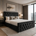 Velora Upholstered Bed Frame - Nice Beds