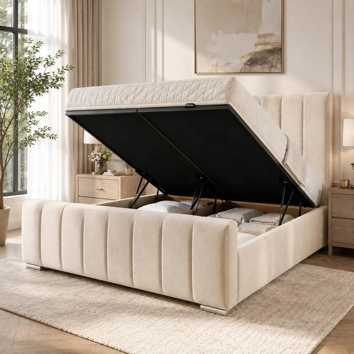Veyra Ottoman Bed - Nice Beds